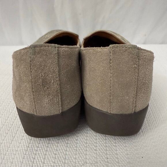 Fitflop Crystal Sneaker Loafer Womens Size 8.5 Taupe Suede - Picture 6 of 10